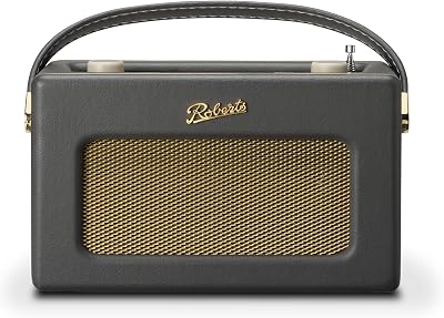 Roberts Revival iStream 3L FM DAB DAB+ Internet Radio Bluetooth Charcoal