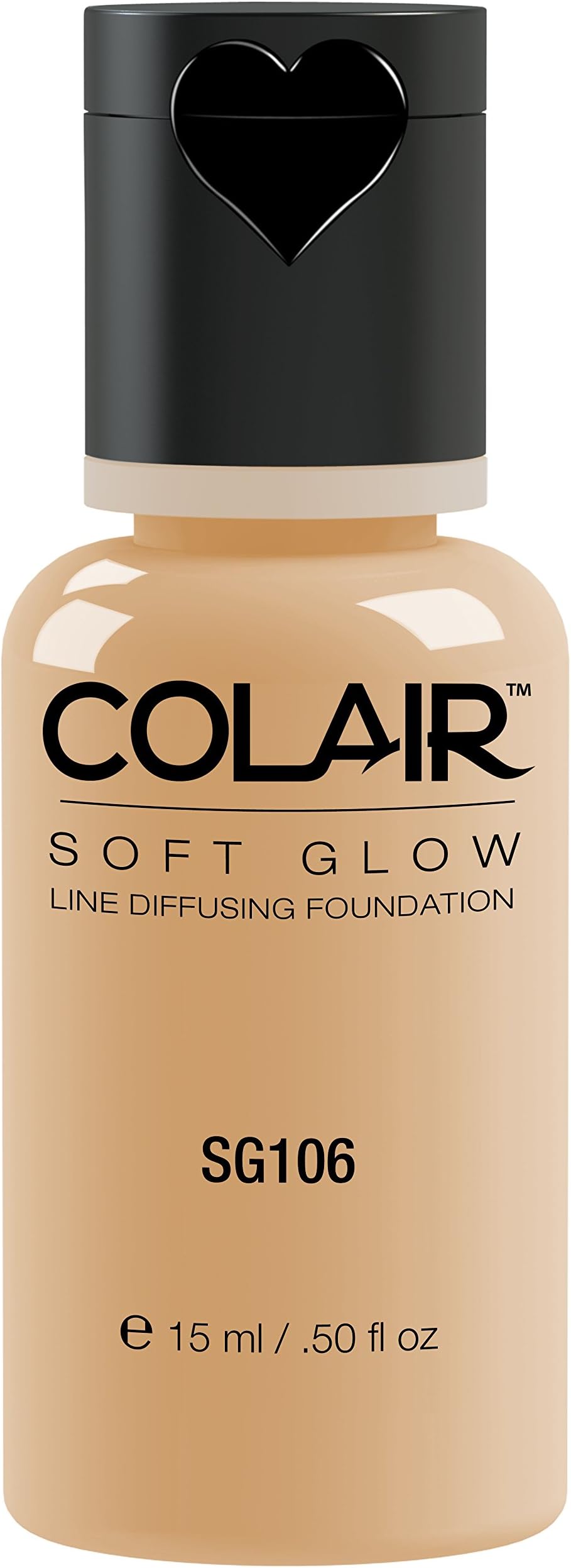 Dinair Airbrush Makeup Foundation | Vanilla Sg106 | Soft Glow: Matte Finish | Size 1/2 oz.