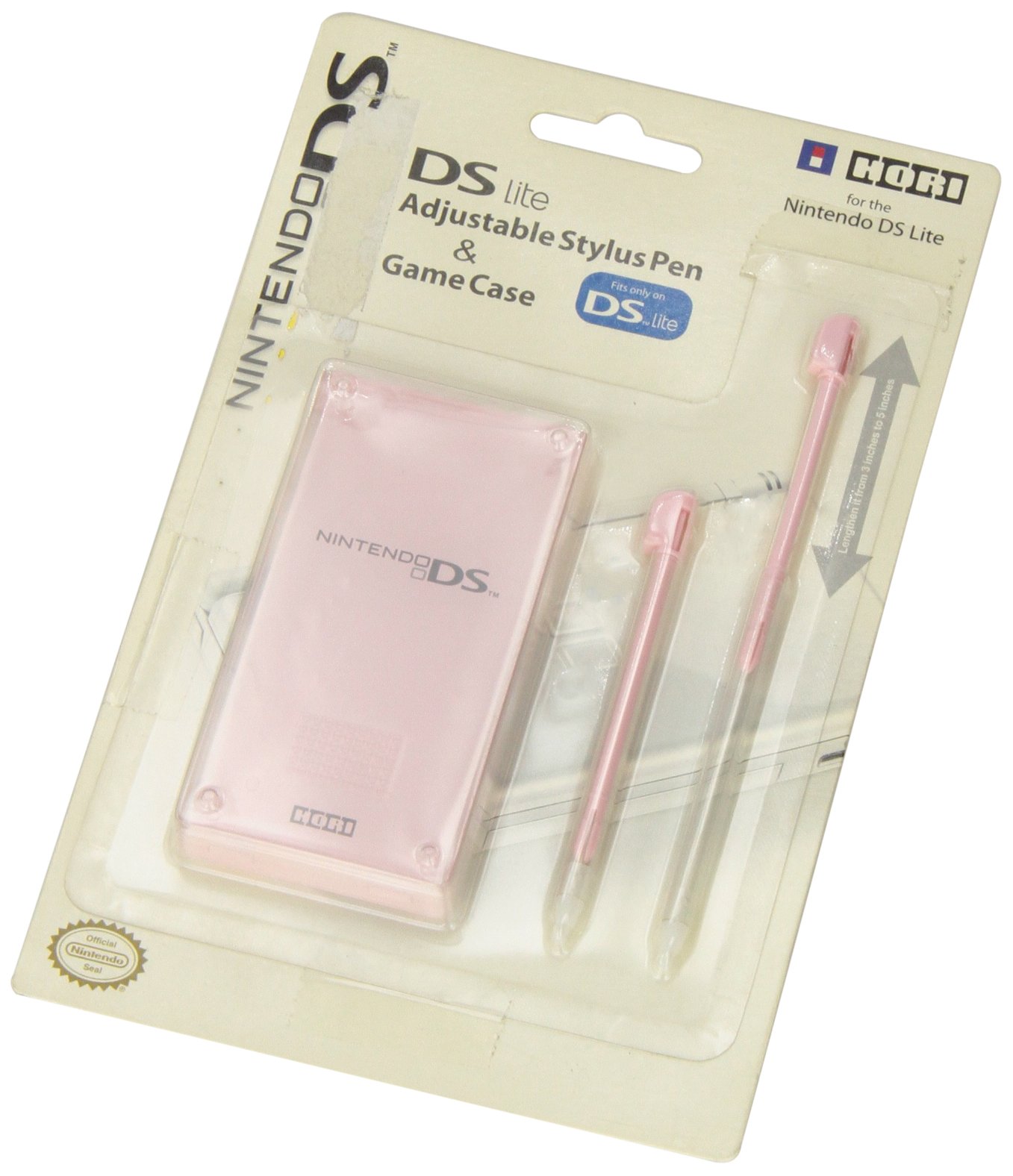 Nintendo DS Lite Adjustable Stylus Pen & Game Case