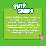 Skillmatics Snip Snip Animals Scissor Skills Activity Book Kit view 8