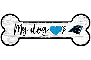 Fan Creations NFL 6" x 12" Team Dog Bone Sign