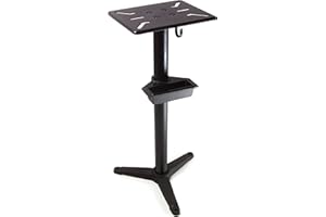 WEN 4288T Cast Iron Bench Grinder Pedestal Stand with Water Pot