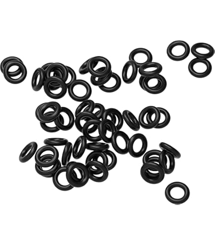 QUARKZMAN 50stks Nitril Rubber O-ring 11.5mm OD 9.5mm