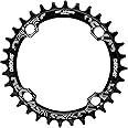 DECKAS Round Oval Chainring 104BCD 32T 34T 36T 38T Narrow Wide Chainring for 6 7 8 9 10 11 12 Speed Chains