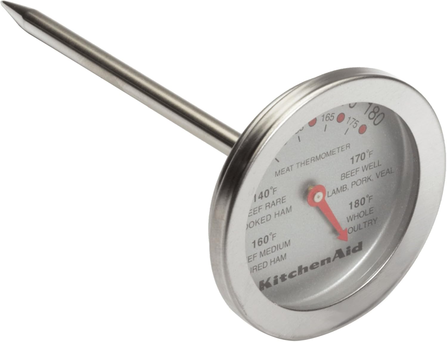 KitchenAid Stainless Steel Meat Thermometer Amazon.co.uk Kitchen & Home