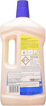 Pledge Clean It Gentle Wood Floor Cleaner Original 1000ml Pack of 6 view 2