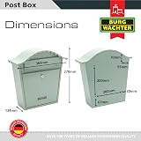 Burg-Wächter CLASSIC Post Box Char Green MB01CG Chartwell 36x37x13cm view 4