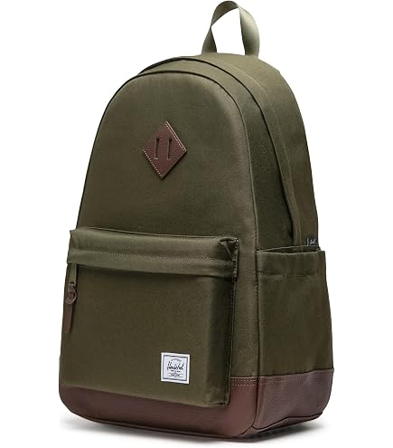 herschel backpack green black Amazon.com | Little America Backpack, Ivy Green, Standard - 30L A.M. Lures Color:Straight Black consumer recycled PET with Berkley 16 Jar Bait