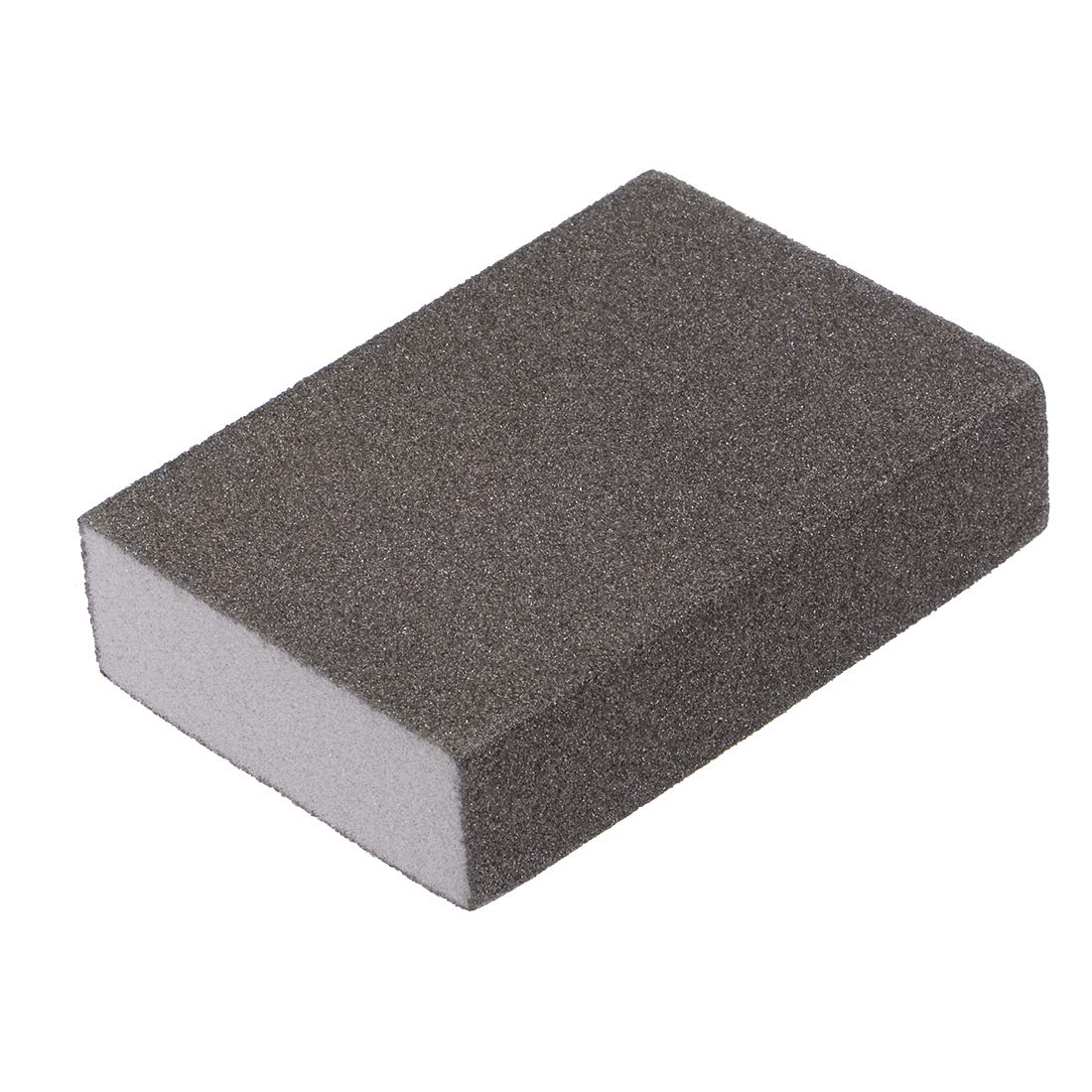sourcing map Sanding Sponge Block, 240-320 Grit, 100mm x 70mm x 25mm