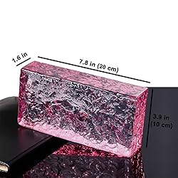 Yutianli Pink Transparent Ice Crystal Patterned