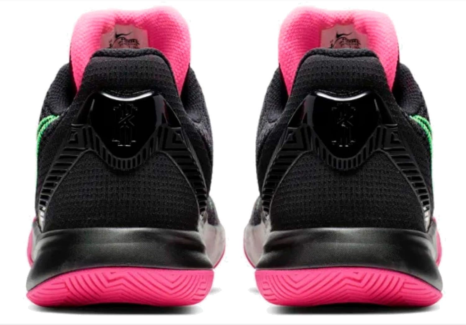 10 UK Nike Mens Kyrie Flytrap Ii Basketball Shoes Black/Black/Hyper