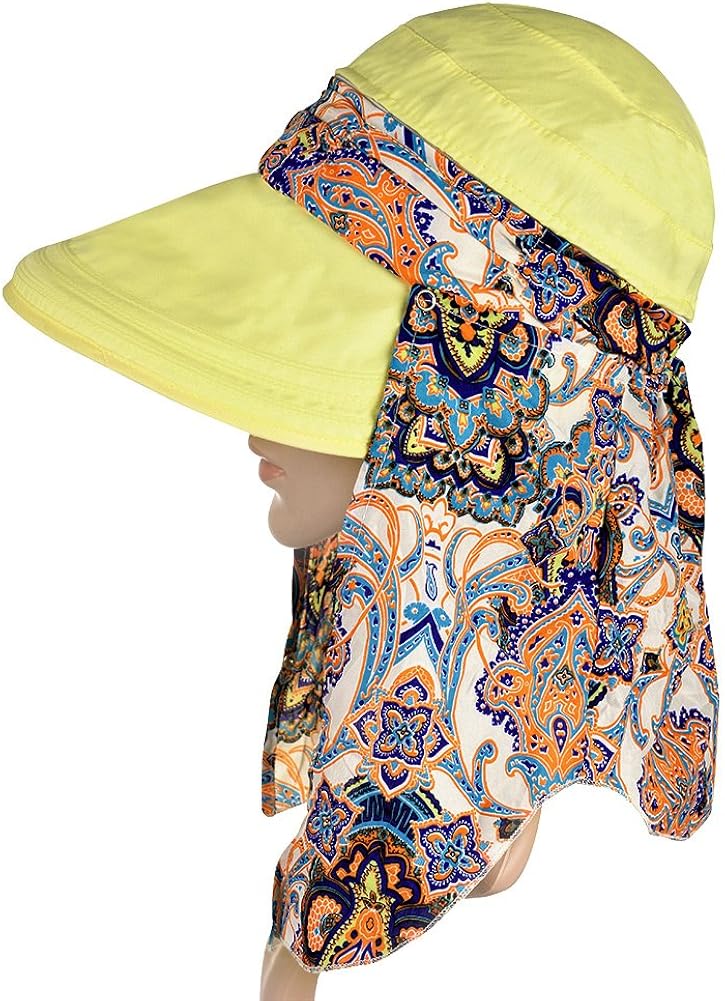 Vbiger Cappello da Sole Cappello di Paglia Cappello da Spiaggia per Donna  Visiere Sport e tempo libero Donna berjaya.edu.my