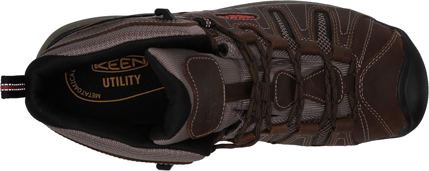 KEEN Utility Men's Flint 2 Mid Soft Toe Non Slip Work Shoe: Shoes