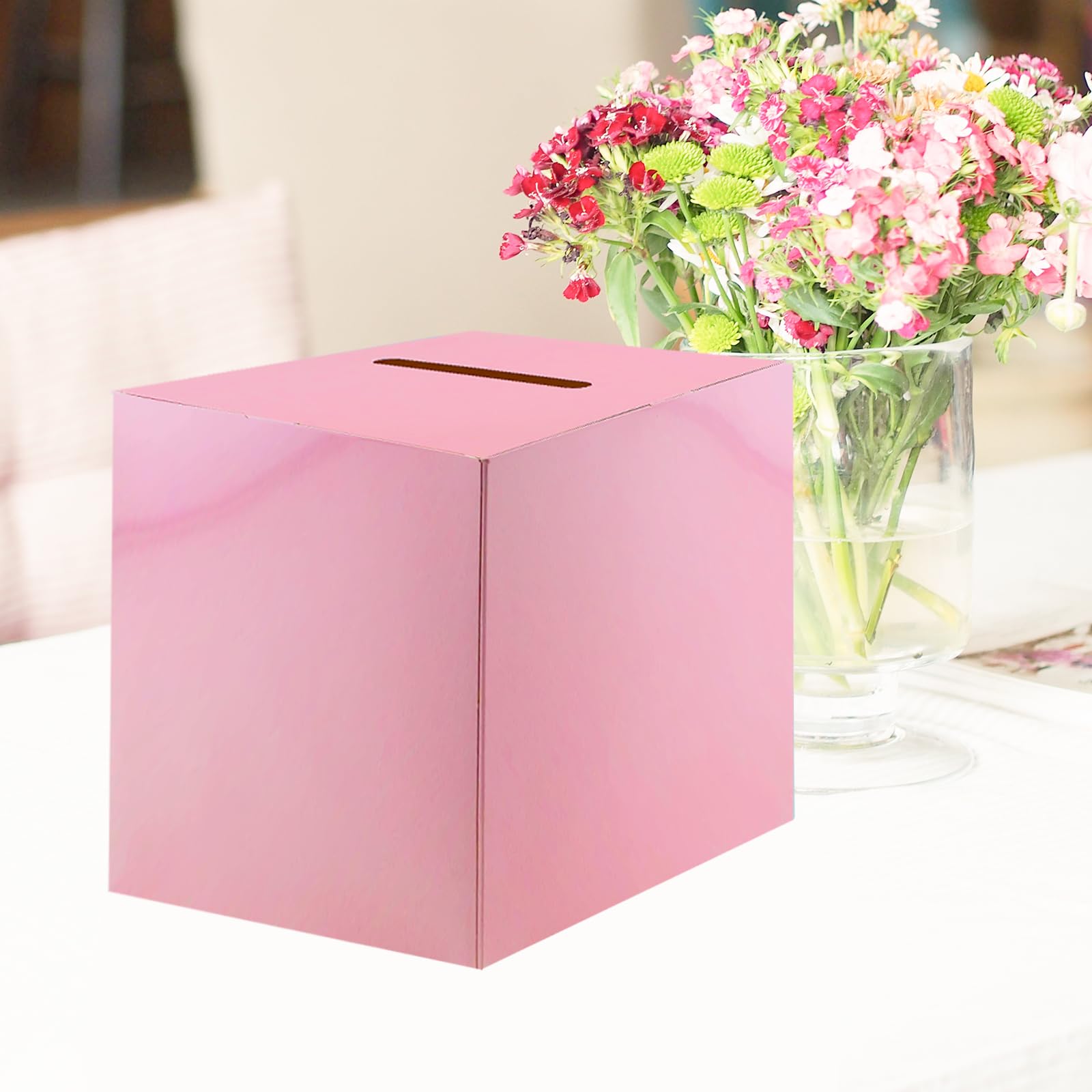 Photo 1 of Tytroy Money Box Memory Cards Reception Centerpiece Box (PINK, 1PC)