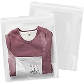 iMailer - 200 Count - 13" x 15" Clear Cellophane Bags Large -Self Seal Cello Resealable Plastic Poly Bags for Clothing, T-Shirts, Pants