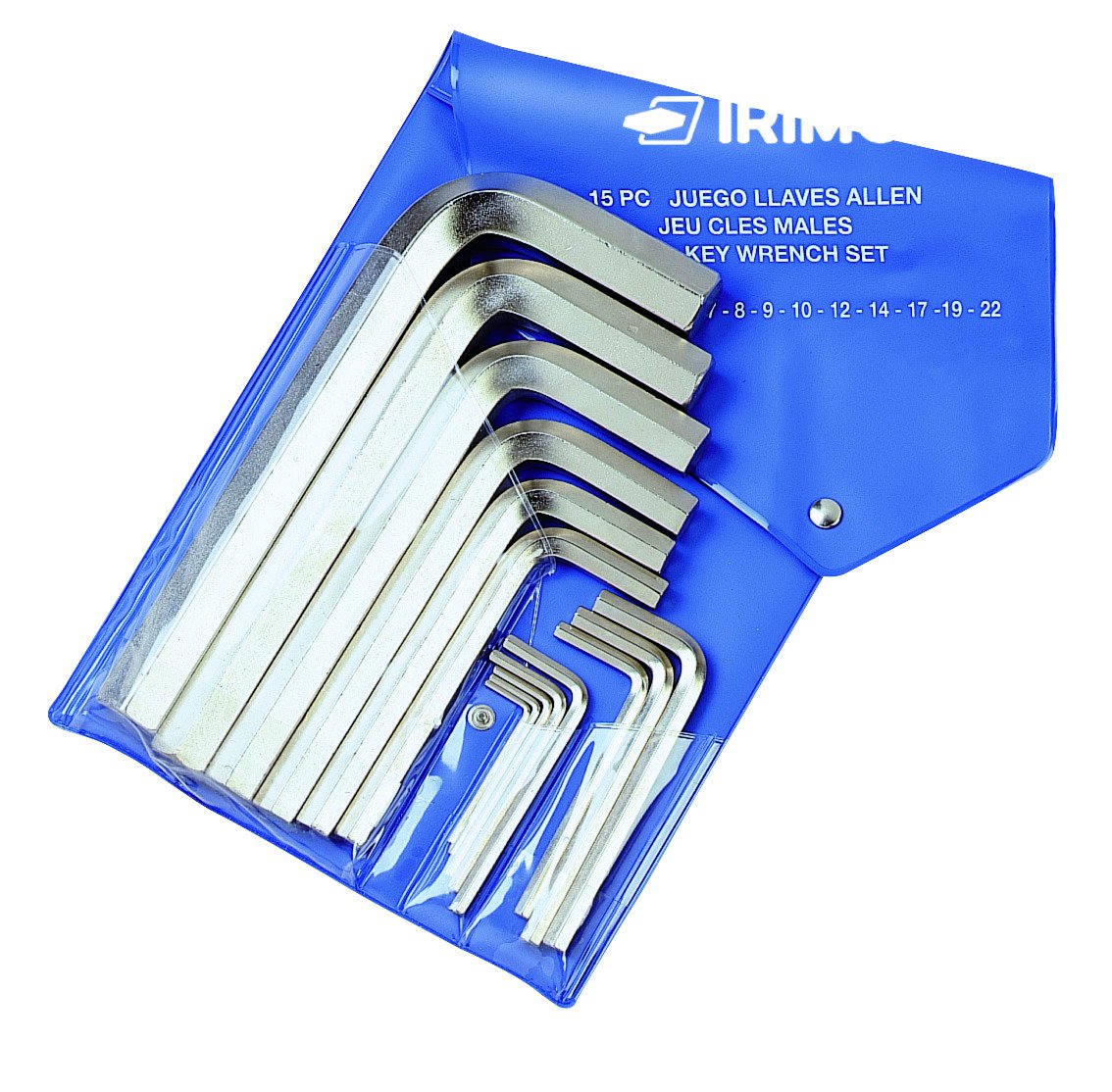 IRIMO 8‑Piece Nickel‑Plated Hex Allen Wrenches 2-8mm