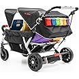 Familidoo Electric 6-Seater Stroller Wagon for Kids – Motorized Baby Stroller with All Reclining Seats, 5-Point Safety Harness & Foldable Design – Safe, Secure & Easy to Handle for Infants & Toddlers