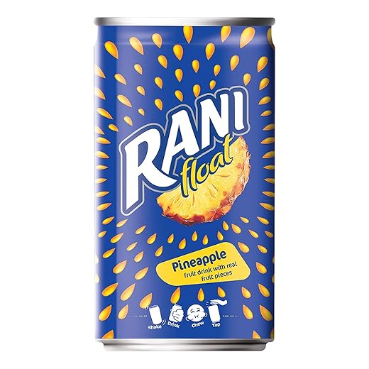Rani Float - Pineapple, Pack of 6 X 180 ml