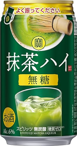 Amazon Co Jp 宝酒造 抹茶ハイ 抹茶を贅沢に使用した 居酒屋で飲むような無炭酸で甘くない濃厚な味わい チューハイ 350ml 24本 食品 飲料 お酒