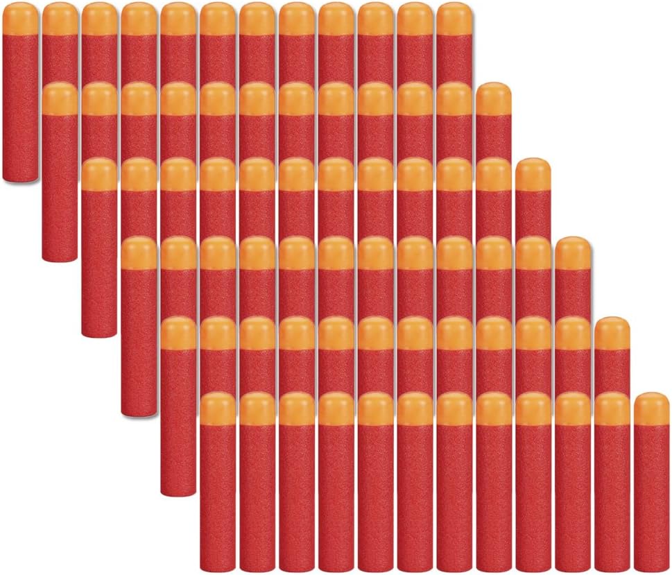 COSORO – Lot De 60 Fléchettes Mousse 9,5 Cm Pour Nerf N-Strike Mega Elite – Recharge Compatible Et Sécurisée