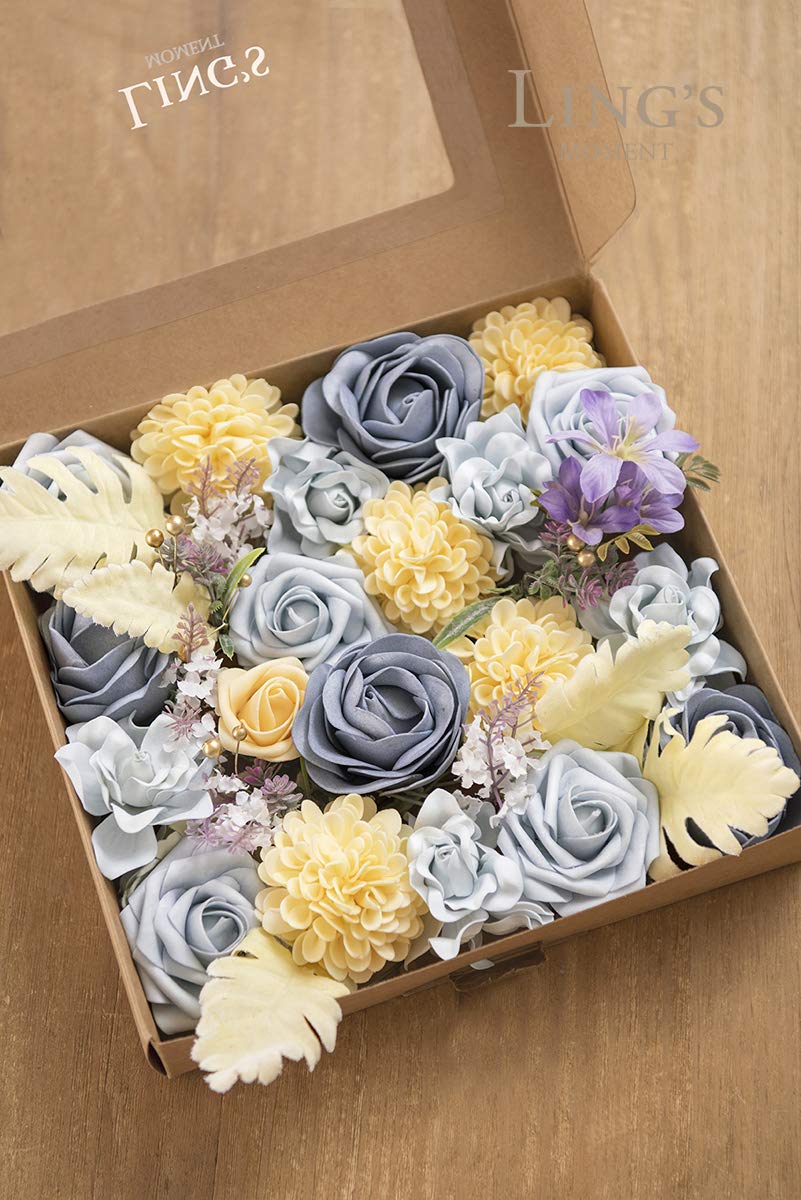 Athens Blush Lings moment Artificial Flowers Combo for DIY Wedding