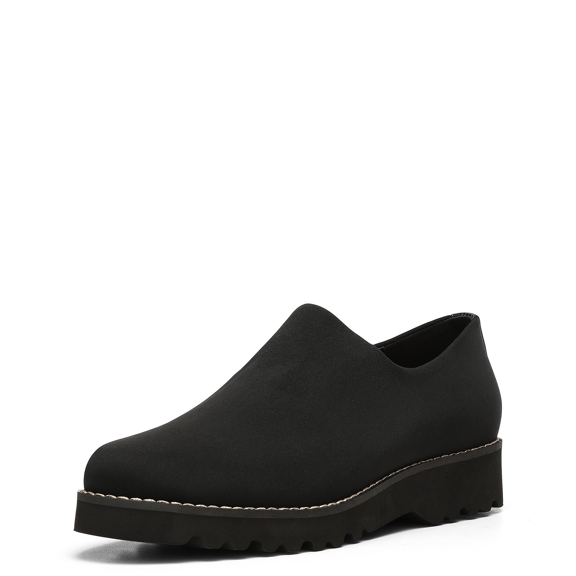 Photo 1 of Donald Pliner Women's Casha Crepe Elastic Loafer, Black, 6