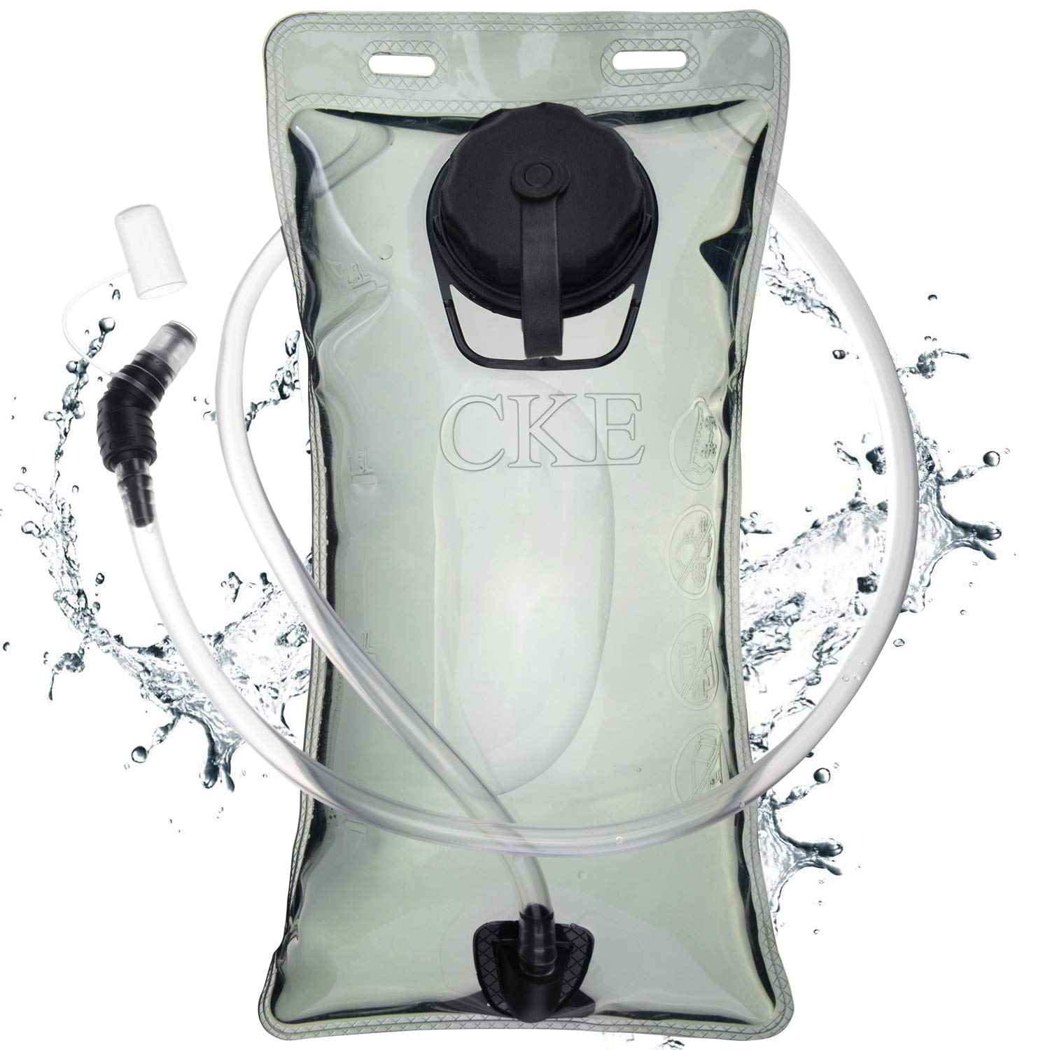 CKE Hydration Bladder 2L/70-Ounce 3L/100-Ounce for Water Backpack Hydration Pack Hydration Backpack for Running Hiking Biking Climbing