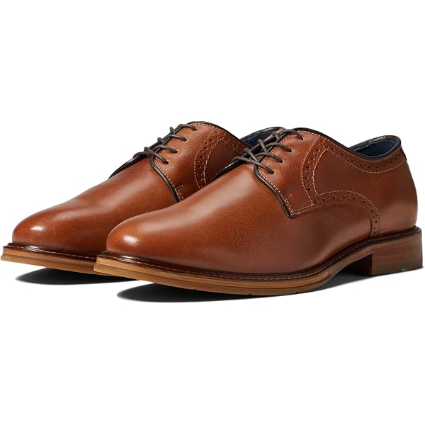 Amazon.com | Johnston & Murphy Archer Cap Toe Cognac 8.5 D  display picture 1