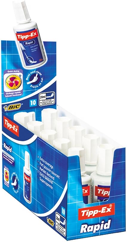 Tipp Ex Correcteur Liquide Rapid Foam Blanc Flacon Ml Amazon Fr Fournitures De Bureau Tipp Ex Correcteur Liquide Rapid Foam Blanc Flacon Ml Amazon Fr Fournitures De Bureau