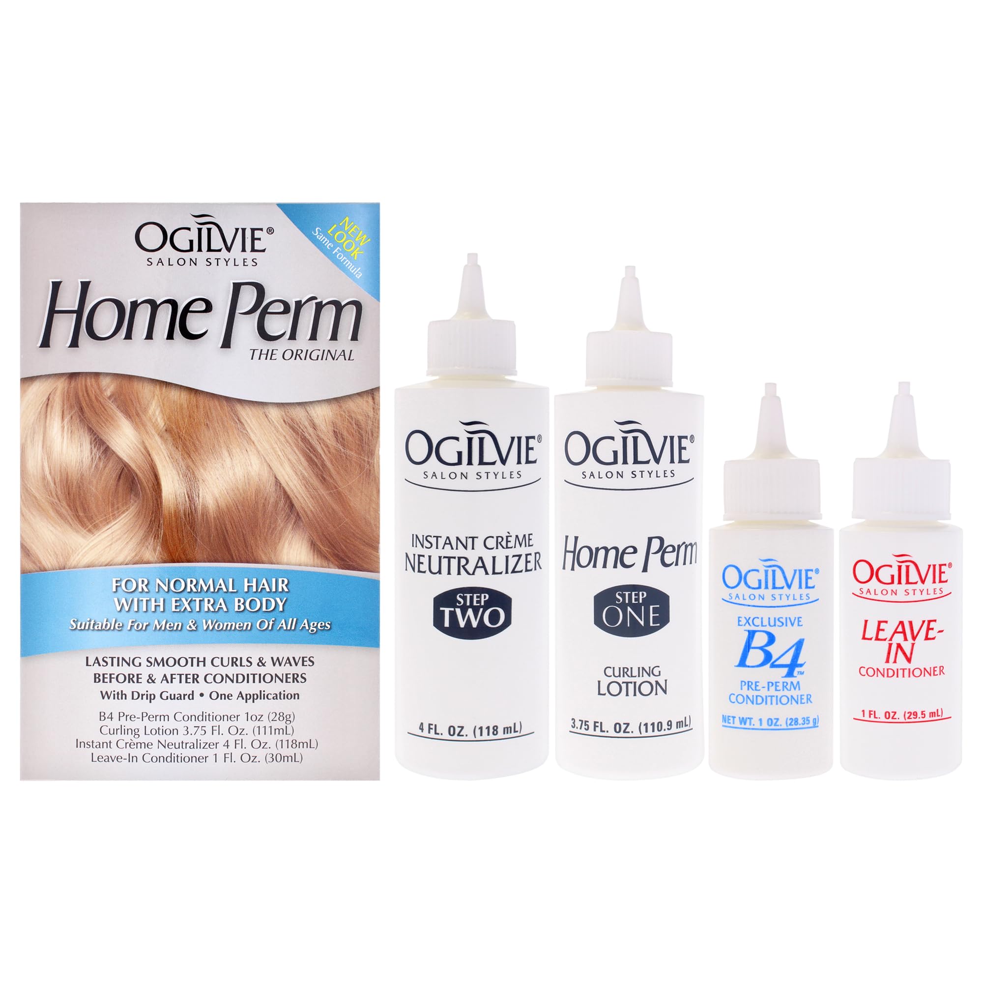 Ogilvie Salon Styles Home Perm for Normal Hair with Extra Body