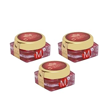 KEYA SETH AROMATHERAPY, DEVICE OF DROP 100% Natural Sindur Dust Maroon 3gm by Keya Seth Aromatherapy, Combo Pack of 3 (3gm X 3)