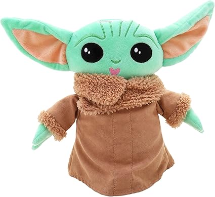 baby yoda plush toy amazon