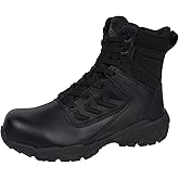 Merrell mens Fullbench 8" Tactical Zip Waterprooof Carbon Fiber
