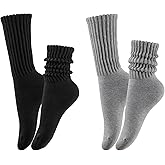 STNFAMILI Slouch Scrunch Socks, Slouch Scrunch High Tube Socks for Women