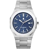 SAPPHERO Men Watches Octagonal Stainless Steel Quartz Fashion Business Men's Watch 50 Meter Water Resistant Analog Movement Multifunction Dials Classic Gifts for Men