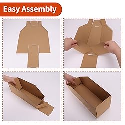 ZBEIVAN Corrugated Cardboard Storage