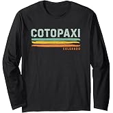 Vintage Stripes Cotopaxi CO Long Sleeve T-Shirt