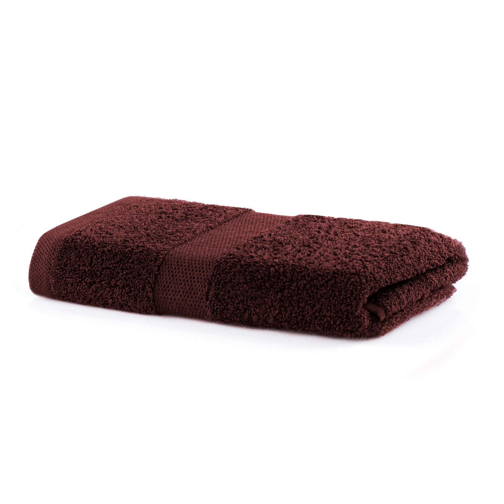 DecoKing Guest Towel 30 x 50 cm Cotton Quality 525 g/m² Brown Nut Brown Absorbent Marina