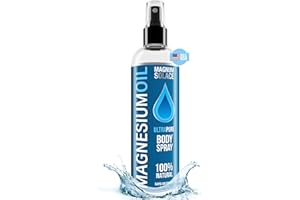 MAGNUM SOLACE Pure Magnesium Oil Spray - 100% Natural Magnesium Spray - Sourced from The Dead Sea Topical Magnesium