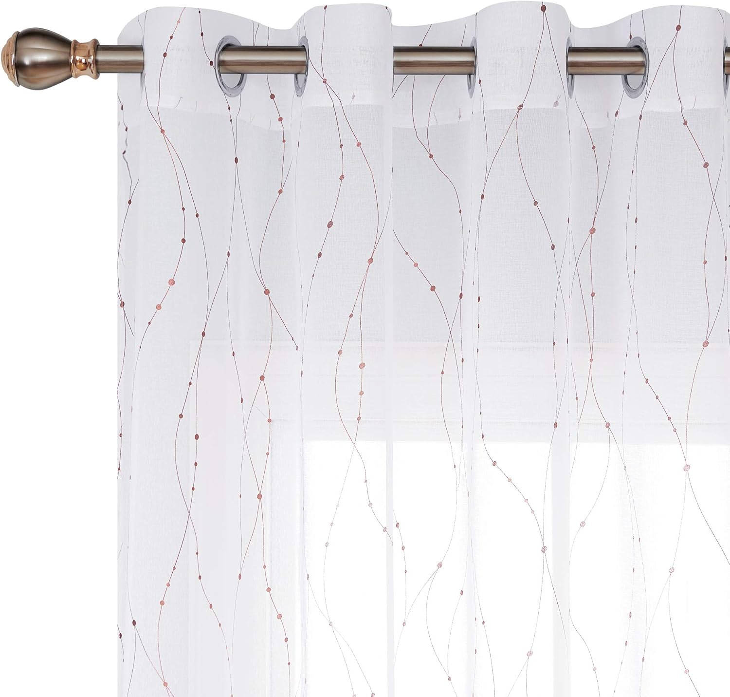 Best curtains for living room wave design