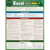 Microsoft Excel 365 Formulas: A Quickstudy Laminated Reference Guide