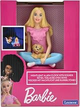 Lexibook Barbie Nightlight Alarm Clock Pink view 5