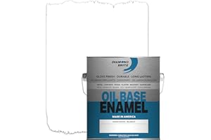Diamond Brite Paint 1 Gallon Oil Base Enamel Paint in White 32000-1