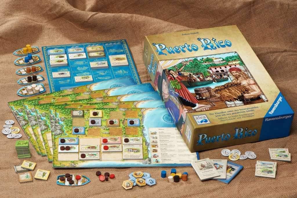 Puerto rico juego de mesa Las mejores mesas.