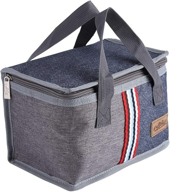 Insulated Lunch Bag, Portable Tote Thermal Cooler Lunch Travel Picnic