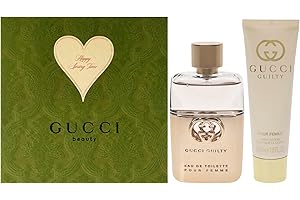 Gucci Guilty by Gucci for Women - 2 Pc Gift Set 1.6oz EDT Spray, 1.6oz Body Lotion