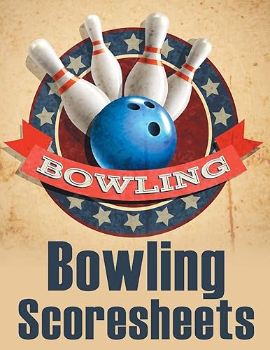 Download Bowling Score Sheets: An 8.5' x 11' Score Book With 97 Sheets of Game Record Keeping Strikes, Spares and Frames for Coaches, Bowling Leagues or Professional Bowlers PDF