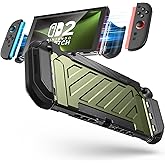 SUPCASE for Nintendo Switch 2 Case 2025 (Unicorn Beetle Pro), [Military-Grade Protection] [Magnetic Joy Con Controllers Friendly] Dockable Integrated Cover Accessories for Nintendo Switch 2, Guldan