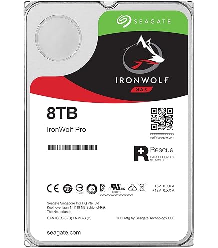 Amazon.com: Seagate IronWolf Pro ST8000NE001 8TB Internal 3.5