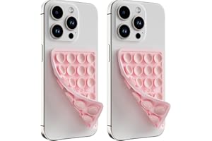 2 Pack Octo Cup Buddy Silicone Sticky Grip Holder, Suction Cup Phone Case Mount with Double Sided, Hands-Free Accessories for